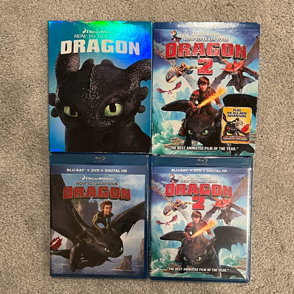 How to train your dragon dvd
